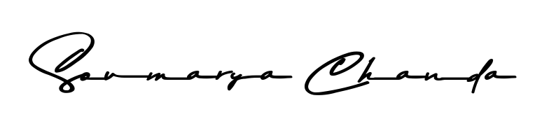 Personalize your online presence with Soumarya Chanda signature rendered in elegant Asem Kandis PERSONAL USE font. Great for website footers and blogs. Soumarya Chanda signature style 9 images and pictures png