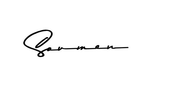 Make a beautiful signature design for name Soumen. Use this online signature maker to create a handwritten signature for free. Soumen signature style 9 images and pictures png