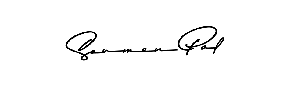 How to make Soumen Pal signature? Asem Kandis PERSONAL USE is a professional autograph style. Create handwritten signature for Soumen Pal name. Soumen Pal signature style 9 images and pictures png