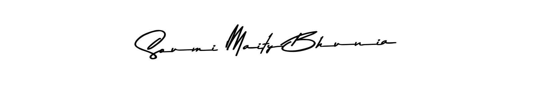 Make a beautiful signature design for name Soumi Maity Bhunia. Use this online signature maker to create a handwritten signature for free. Soumi Maity Bhunia signature style 9 images and pictures png