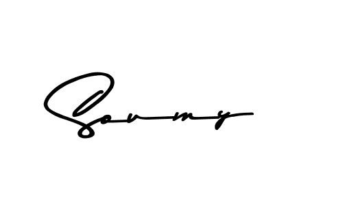 You should practise on your own different ways (Asem Kandis PERSONAL USE) to write your name (Soumy) in signature. don't let someone else do it for you. Soumy signature style 9 images and pictures png