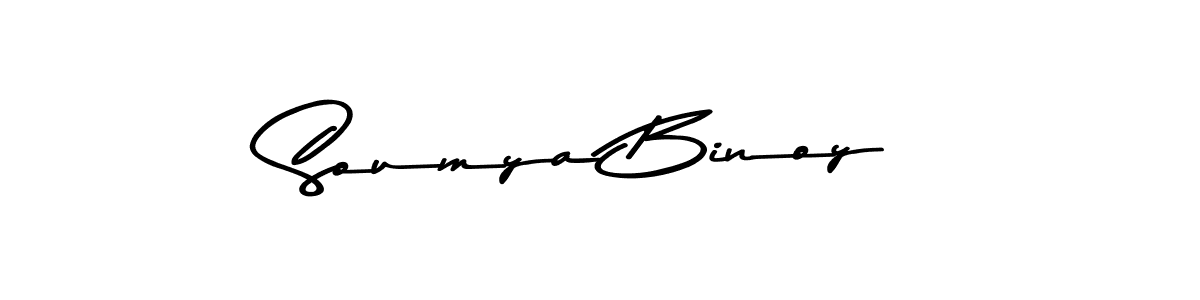 Similarly Asem Kandis PERSONAL USE is the best handwritten signature design. Signature creator online .You can use it as an online autograph creator for name Soumya Binoy. Soumya Binoy signature style 9 images and pictures png