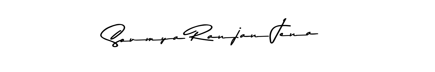 How to make Soumya Ranjan Jena name signature. Use Asem Kandis PERSONAL USE style for creating short signs online. This is the latest handwritten sign. Soumya Ranjan Jena signature style 9 images and pictures png