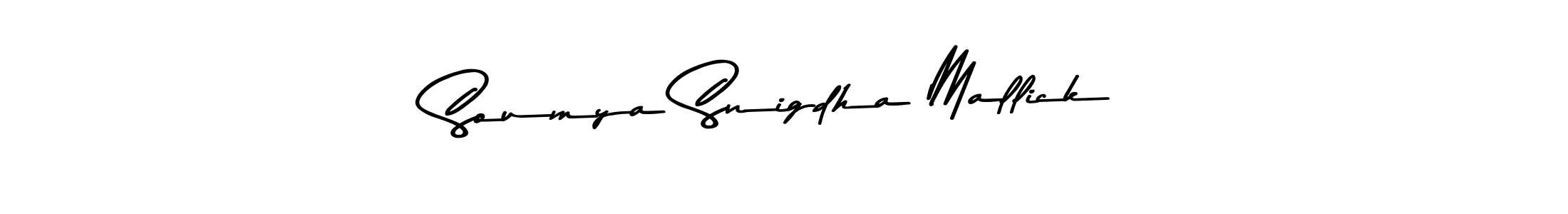 Also You can easily find your signature by using the search form. We will create Soumya Snigdha Mallick name handwritten signature images for you free of cost using Asem Kandis PERSONAL USE sign style. Soumya Snigdha Mallick signature style 9 images and pictures png