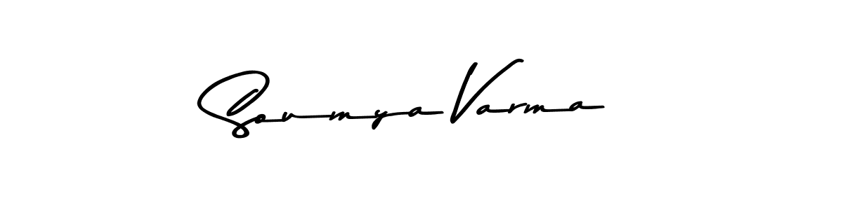 Soumya Varma stylish signature style. Best Handwritten Sign (Asem Kandis PERSONAL USE) for my name. Handwritten Signature Collection Ideas for my name Soumya Varma. Soumya Varma signature style 9 images and pictures png