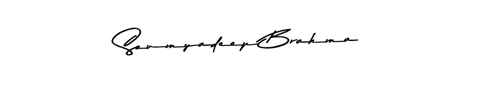 You should practise on your own different ways (Asem Kandis PERSONAL USE) to write your name (Soumyadeep Brahma) in signature. don't let someone else do it for you. Soumyadeep Brahma signature style 9 images and pictures png