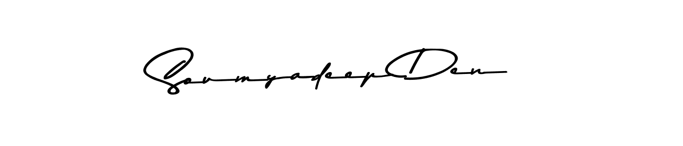 Design your own signature with our free online signature maker. With this signature software, you can create a handwritten (Asem Kandis PERSONAL USE) signature for name Soumyadeep Den. Soumyadeep Den signature style 9 images and pictures png