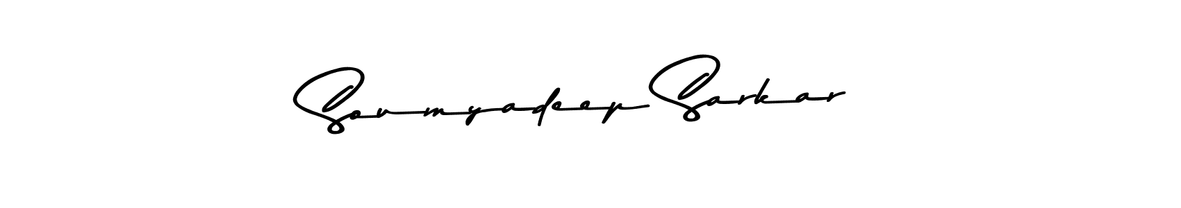 Design your own signature with our free online signature maker. With this signature software, you can create a handwritten (Asem Kandis PERSONAL USE) signature for name Soumyadeep Sarkar. Soumyadeep Sarkar signature style 9 images and pictures png