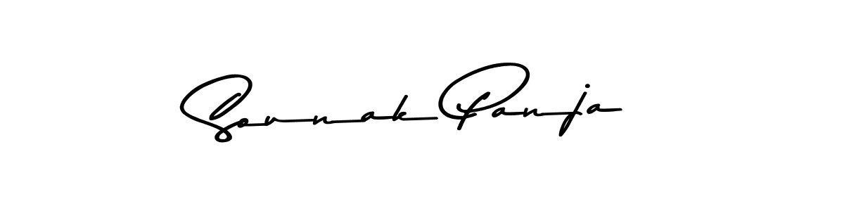 You should practise on your own different ways (Asem Kandis PERSONAL USE) to write your name (Sounak Panja) in signature. don't let someone else do it for you. Sounak Panja signature style 9 images and pictures png