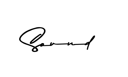 Design your own signature with our free online signature maker. With this signature software, you can create a handwritten (Asem Kandis PERSONAL USE) signature for name Sound. Sound signature style 9 images and pictures png