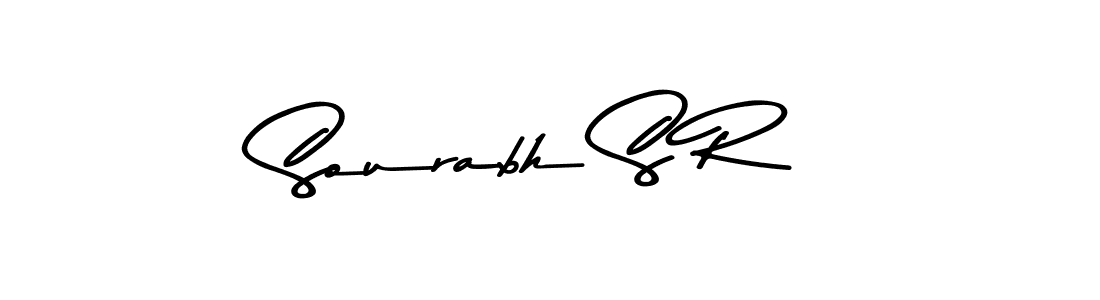 Design your own signature with our free online signature maker. With this signature software, you can create a handwritten (Asem Kandis PERSONAL USE) signature for name Sourabh S R. Sourabh S R signature style 9 images and pictures png