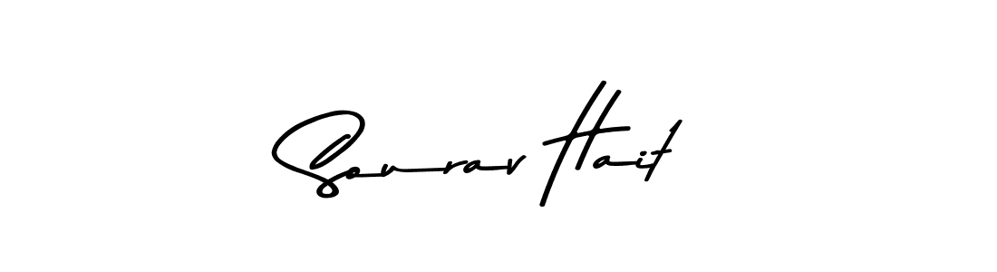 Similarly Asem Kandis PERSONAL USE is the best handwritten signature design. Signature creator online .You can use it as an online autograph creator for name Sourav Hait. Sourav Hait signature style 9 images and pictures png