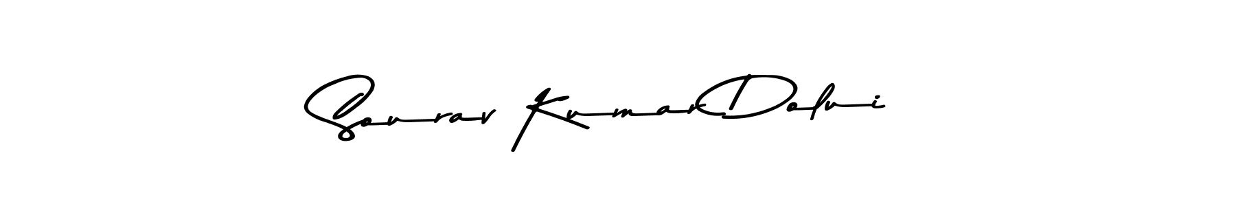 Design your own signature with our free online signature maker. With this signature software, you can create a handwritten (Asem Kandis PERSONAL USE) signature for name Sourav Kumar Dolui. Sourav Kumar Dolui signature style 9 images and pictures png