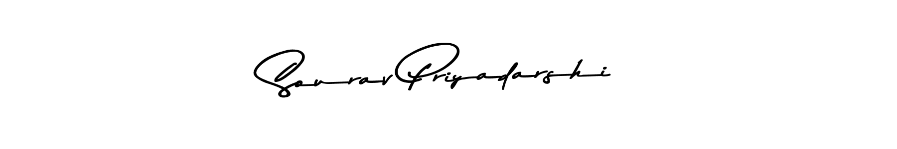 Make a beautiful signature design for name Sourav Priyadarshi. With this signature (Asem Kandis PERSONAL USE) style, you can create a handwritten signature for free. Sourav Priyadarshi signature style 9 images and pictures png