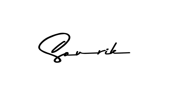 Make a beautiful signature design for name Sourik. With this signature (Asem Kandis PERSONAL USE) style, you can create a handwritten signature for free. Sourik signature style 9 images and pictures png