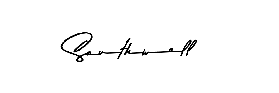 How to make Southwell name signature. Use Asem Kandis PERSONAL USE style for creating short signs online. This is the latest handwritten sign. Southwell signature style 9 images and pictures png