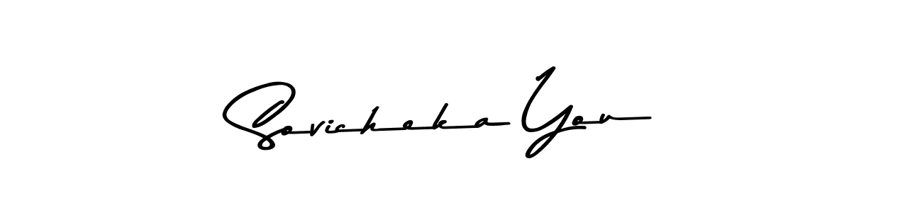 Use a signature maker to create a handwritten signature online. With this signature software, you can design (Asem Kandis PERSONAL USE) your own signature for name Sovicheka You. Sovicheka You signature style 9 images and pictures png