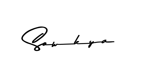 How to make Sowkya signature? Asem Kandis PERSONAL USE is a professional autograph style. Create handwritten signature for Sowkya name. Sowkya signature style 9 images and pictures png