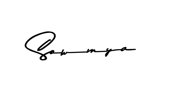 How to make Sowmya signature? Asem Kandis PERSONAL USE is a professional autograph style. Create handwritten signature for Sowmya name. Sowmya signature style 9 images and pictures png