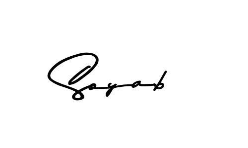 The best way (Asem Kandis PERSONAL USE) to make a short signature is to pick only two or three words in your name. The name Soyab include a total of six letters. For converting this name. Soyab signature style 9 images and pictures png