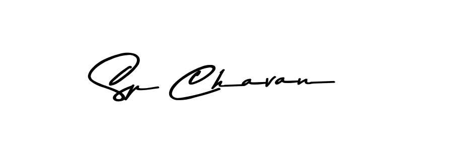 Make a beautiful signature design for name Sp Chavan. With this signature (Asem Kandis PERSONAL USE) style, you can create a handwritten signature for free. Sp Chavan signature style 9 images and pictures png
