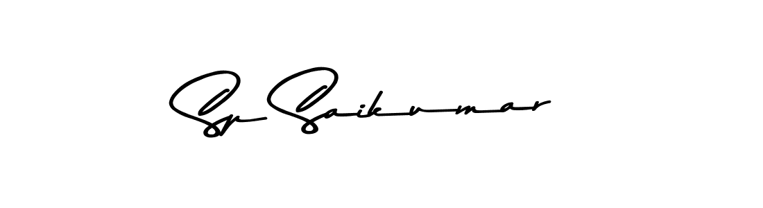 The best way (Asem Kandis PERSONAL USE) to make a short signature is to pick only two or three words in your name. The name Sp Saikumar include a total of six letters. For converting this name. Sp Saikumar signature style 9 images and pictures png