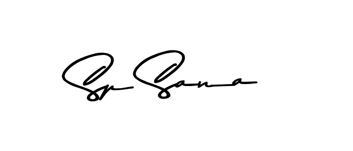 The best way (Asem Kandis PERSONAL USE) to make a short signature is to pick only two or three words in your name. The name Sp Sana include a total of six letters. For converting this name. Sp Sana signature style 9 images and pictures png