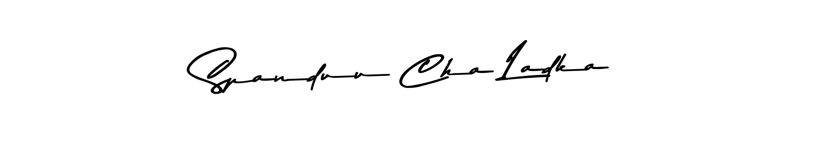 How to Draw Spanduu Cha Ladka signature style? Asem Kandis PERSONAL USE is a latest design signature styles for name Spanduu Cha Ladka. Spanduu Cha Ladka signature style 9 images and pictures png