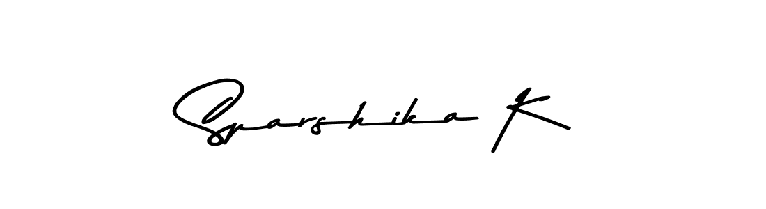 Here are the top 10 professional signature styles for the name Sparshika K. These are the best autograph styles you can use for your name. Sparshika K signature style 9 images and pictures png