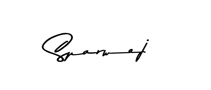 How to make Sparwej signature? Asem Kandis PERSONAL USE is a professional autograph style. Create handwritten signature for Sparwej name. Sparwej signature style 9 images and pictures png