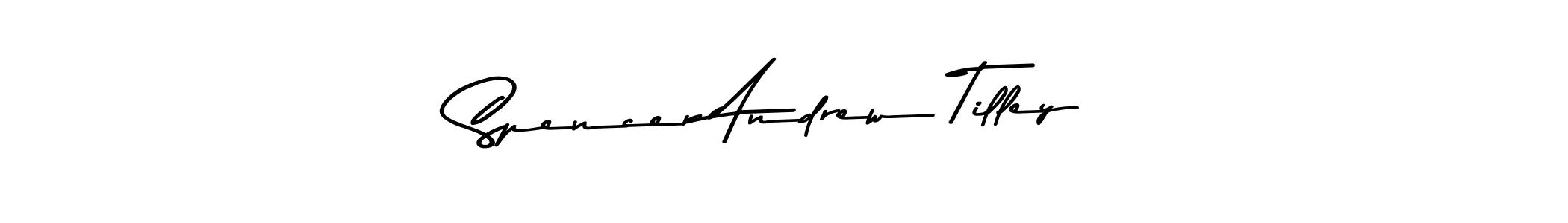 Also we have Spencer Andrew Tilley name is the best signature style. Create professional handwritten signature collection using Asem Kandis PERSONAL USE autograph style. Spencer Andrew Tilley signature style 9 images and pictures png