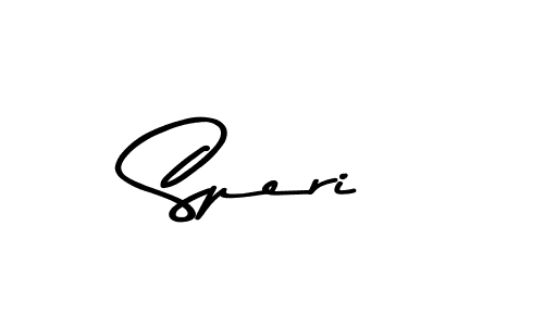 Design your own signature with our free online signature maker. With this signature software, you can create a handwritten (Asem Kandis PERSONAL USE) signature for name Speri. Speri signature style 9 images and pictures png