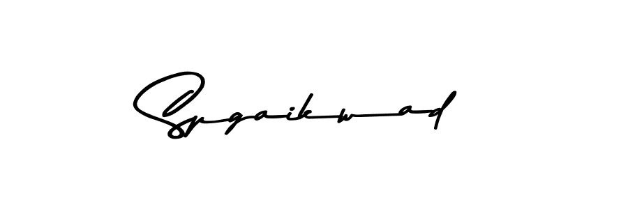 This is the best signature style for the Spgaikwad name. Also you like these signature font (Asem Kandis PERSONAL USE). Mix name signature. Spgaikwad signature style 9 images and pictures png