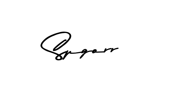 Also You can easily find your signature by using the search form. We will create Spgorr name handwritten signature images for you free of cost using Asem Kandis PERSONAL USE sign style. Spgorr signature style 9 images and pictures png