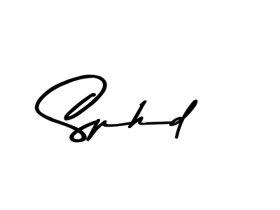Use a signature maker to create a handwritten signature online. With this signature software, you can design (Asem Kandis PERSONAL USE) your own signature for name Sphd. Sphd signature style 9 images and pictures png
