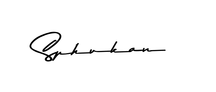Create a beautiful signature design for name Sphukan. With this signature (Asem Kandis PERSONAL USE) fonts, you can make a handwritten signature for free. Sphukan signature style 9 images and pictures png