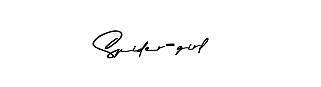 Make a beautiful signature design for name Spider-girl. Use this online signature maker to create a handwritten signature for free. Spider-girl signature style 9 images and pictures png