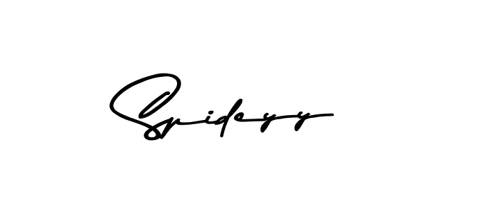 Similarly Asem Kandis PERSONAL USE is the best handwritten signature design. Signature creator online .You can use it as an online autograph creator for name Spideyy. Spideyy signature style 9 images and pictures png