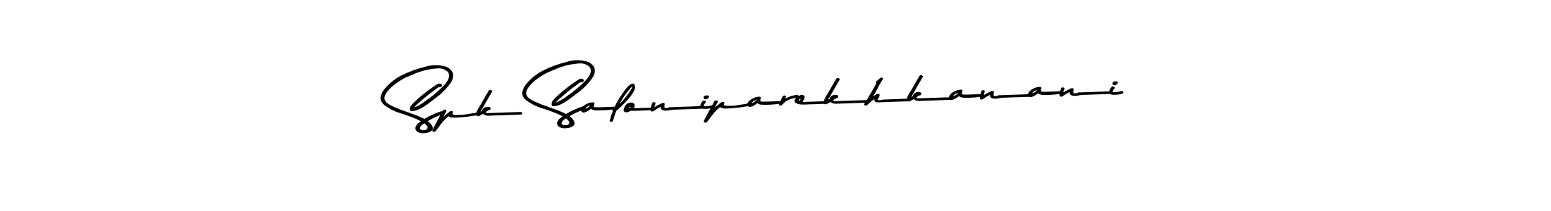 Here are the top 10 professional signature styles for the name Spk Saloniparekhkanani. These are the best autograph styles you can use for your name. Spk Saloniparekhkanani signature style 9 images and pictures png