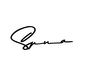 Design your own signature with our free online signature maker. With this signature software, you can create a handwritten (Asem Kandis PERSONAL USE) signature for name Spna. Spna signature style 9 images and pictures png