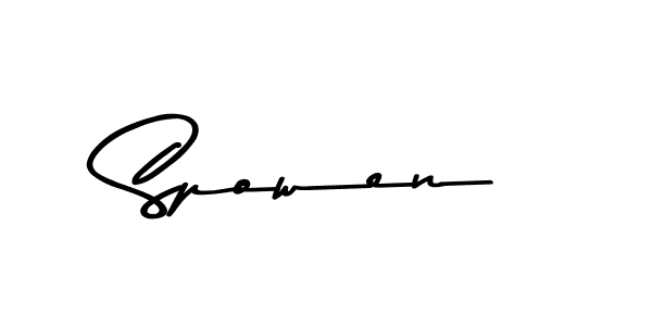 Check out images of Autograph of Spowen name. Actor Spowen Signature Style. Asem Kandis PERSONAL USE is a professional sign style online. Spowen signature style 9 images and pictures png