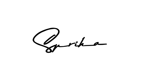 Also You can easily find your signature by using the search form. We will create Spriha name handwritten signature images for you free of cost using Asem Kandis PERSONAL USE sign style. Spriha signature style 9 images and pictures png