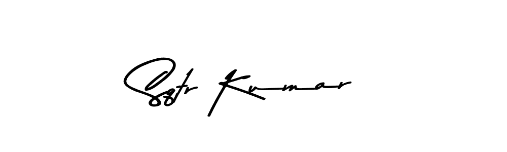 Make a beautiful signature design for name Sqtr Kumar. With this signature (Asem Kandis PERSONAL USE) style, you can create a handwritten signature for free. Sqtr Kumar signature style 9 images and pictures png
