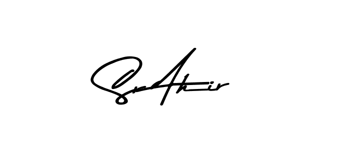 How to make Sr Ahir signature? Asem Kandis PERSONAL USE is a professional autograph style. Create handwritten signature for Sr Ahir name. Sr Ahir signature style 9 images and pictures png