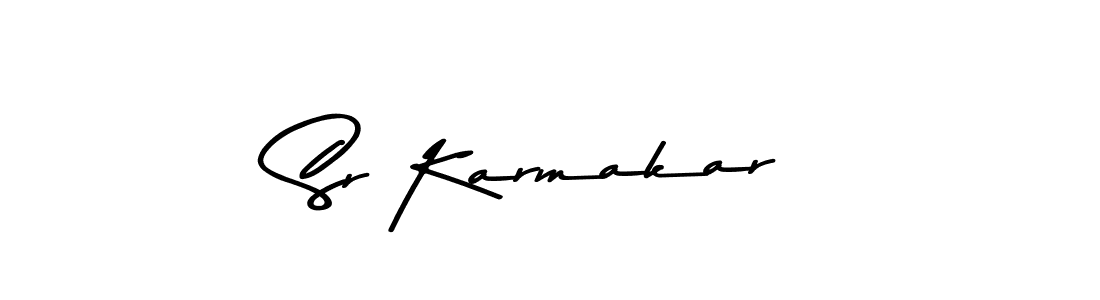 Similarly Asem Kandis PERSONAL USE is the best handwritten signature design. Signature creator online .You can use it as an online autograph creator for name Sr Karmakar. Sr Karmakar signature style 9 images and pictures png