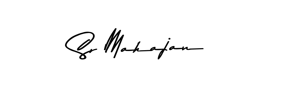 The best way (Asem Kandis PERSONAL USE) to make a short signature is to pick only two or three words in your name. The name Sr Mahajan include a total of six letters. For converting this name. Sr Mahajan signature style 9 images and pictures png