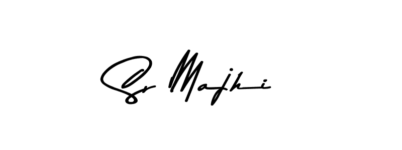 Sr Majhi stylish signature style. Best Handwritten Sign (Asem Kandis PERSONAL USE) for my name. Handwritten Signature Collection Ideas for my name Sr Majhi. Sr Majhi signature style 9 images and pictures png