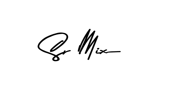 You should practise on your own different ways (Asem Kandis PERSONAL USE) to write your name (Sr Mix) in signature. don't let someone else do it for you. Sr Mix signature style 9 images and pictures png