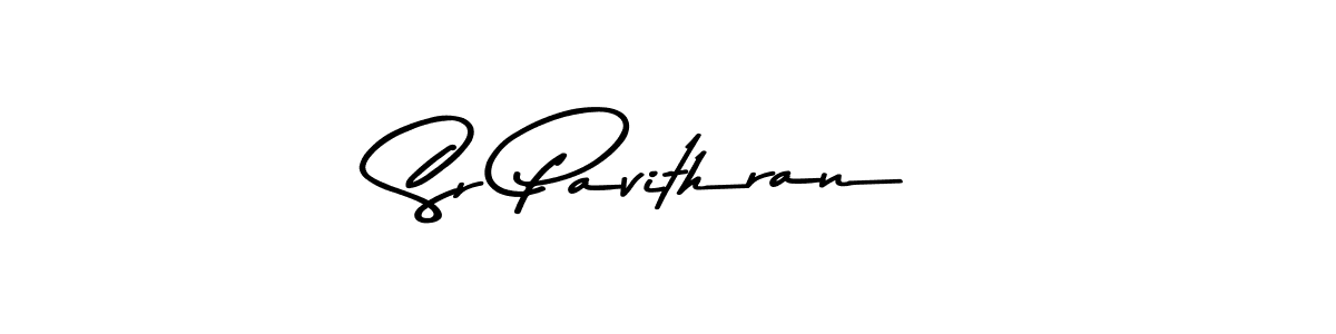 Also You can easily find your signature by using the search form. We will create Sr Pavithran name handwritten signature images for you free of cost using Asem Kandis PERSONAL USE sign style. Sr Pavithran signature style 9 images and pictures png