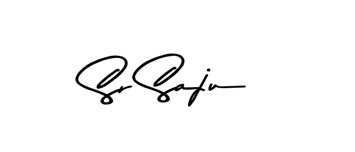 Design your own signature with our free online signature maker. With this signature software, you can create a handwritten (Asem Kandis PERSONAL USE) signature for name Sr Saju. Sr Saju signature style 9 images and pictures png